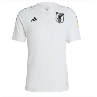 2022-2023 Japan Pre-Match Shirt (White) [IC1574] - Uksoccershop