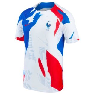 2022-2023 France Pre-Match Training Shirt (White)