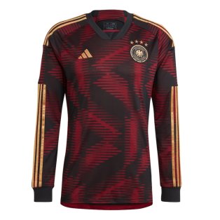 2022-2023 Germany Long Sleeve Away Shirt