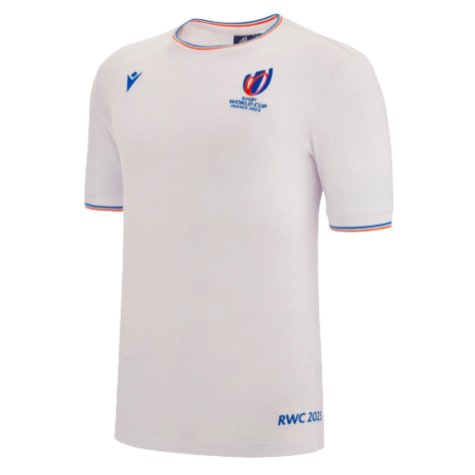 Macron RWC 2023 Rugby World Cup Logo Tee (White)