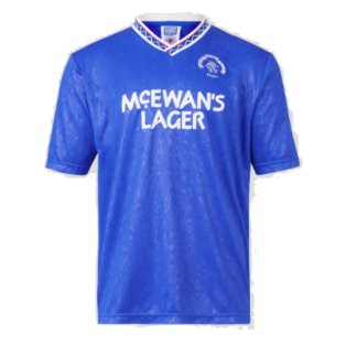 Rangers 1990 Home Retro Football Shirt