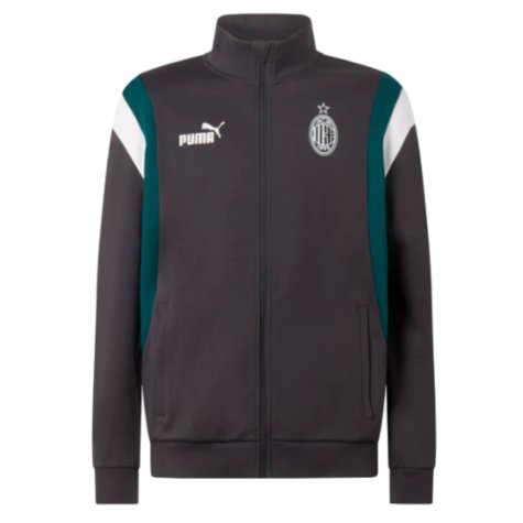 2022-2023 AC Milan FtblArchive Track Jacket (Black)