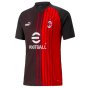 2022-2023 AC Milan Pre-Match Jersey (Black-Red)