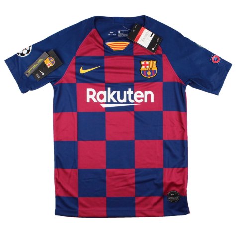 2019-2020 Barcelona CL Home Shirt (Kids)