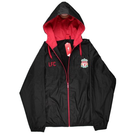 Liverpool FC Mens Jacket Shower Windbreaker