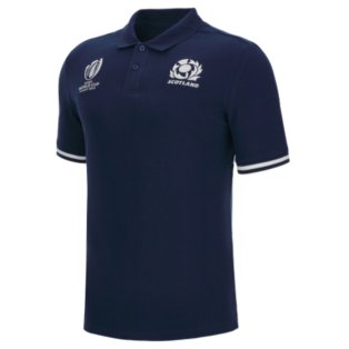 Scotland RWC 2023 Rugby World Cup Polo Shirt (Navy)