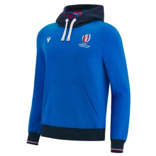 Macron RWC 2023 Rugby Pullover Hoodie (Blue)