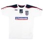 2010-2011 England Bench T-Shirt (White) - Kids