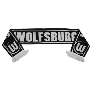 VFL Wolfsburg Football Scarf (Black)
