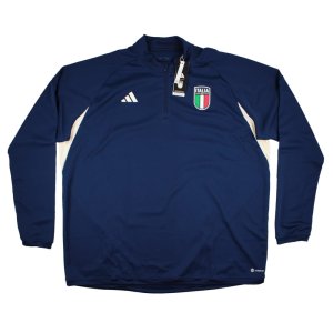 2023-2024 Italy Tiro Taining Top (Dark Blue)