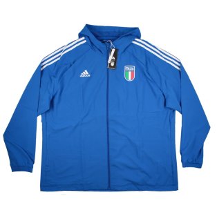 2023-2024 Italy Windbreaker Jacket (Blue)