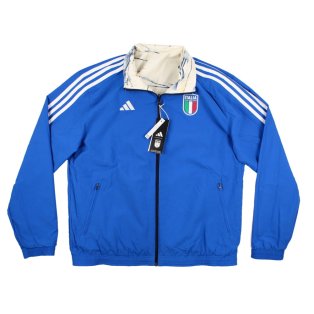 2023-2024 Italy Anthem Jacket (Blue) - Ladies