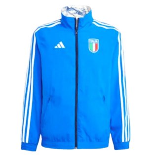 2023-2024 Italy Anthem Jacket (Blue) - Kids