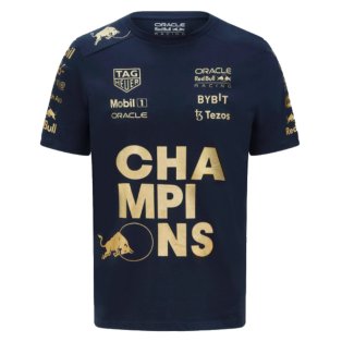 2022 Red Bull Racing Constructors World Champions T-Shirt (Navy)