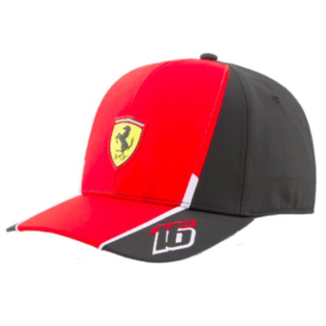 2023 Ferrari Charles Leclerc Team Cap (Kids) [701223368001] - Uksoccershop