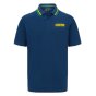 2023 Ayrton Senna Brazil Mens Polo Shirt (Navy)