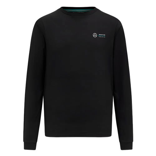 2023 Mercedes Mens Classic Longsleeve Tee (Black)