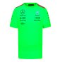 2023 Mercedes Team Set Up T-Shirt (Volt Green)