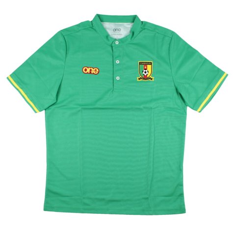 2022-2023 Cameroon Mens Polo Shirt (Green)