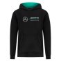 2023 Mercedes-AMG Petronas Logo Hoodie (Black) - Kids