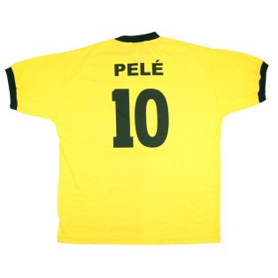 Brazil 1970 World Cup Pele 10 Shirt