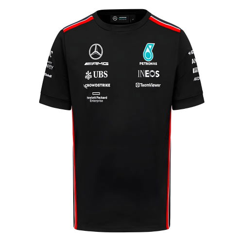 2023 Mercedes AMG Petronas Team Driver T-Shirt - Black