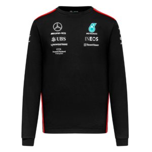 2023 Mercedes-AMG Team Long Sleeve Tee (Black)