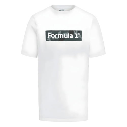 2023 F1 Formula 1 Camo Tee (White)