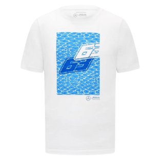 2023 Mercedes-AMG George Russell \'No Diving\' Tee (White)