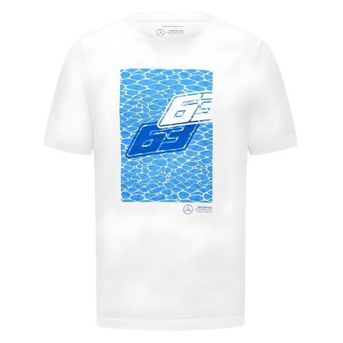 2023 Mercedes-AMG George Russell \'No Diving\' Tee (White)