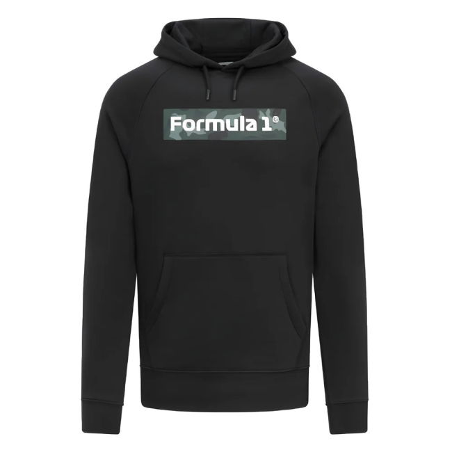 2023 F1 Formula 1 Camo Hoodie (Black)