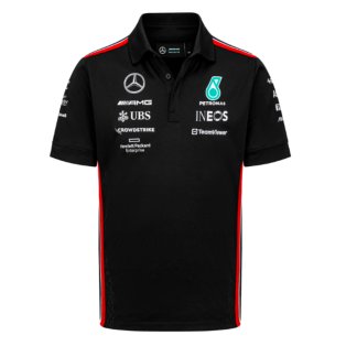 2023 Mercedes AMG-Petronas Polo Shirt (Black)
