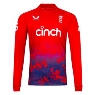 2023 England Cricket T20 Replica Long Sleeve Jersey