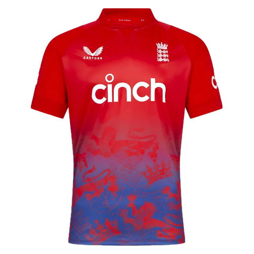 2023 England Cricket T20 Replica SS Jersey