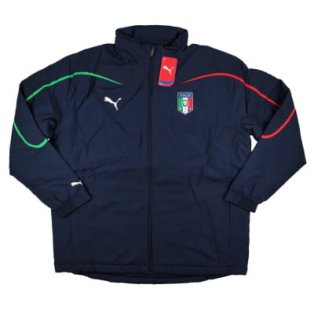 2010-2011 Italy Padded Coach Jacket (Peacot)