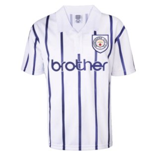 Manchester City 1993 Away Retro Football Shirt