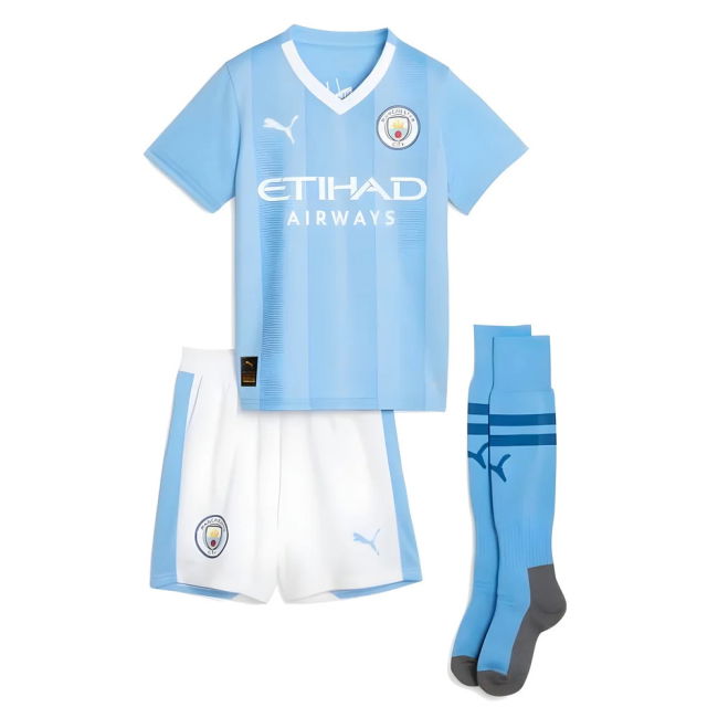 2023-2024 Man City Home Mini Kit