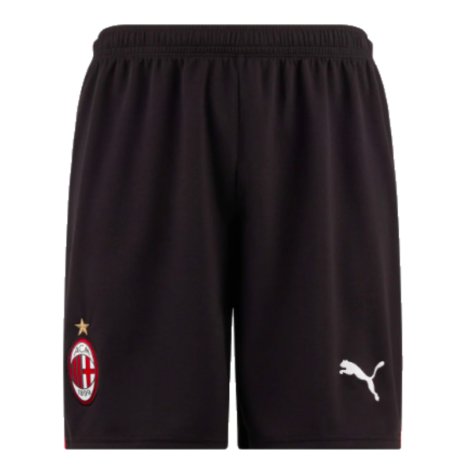 2023-2024 AC Milan Home Shorts (Black) [77041304] - Uksoccershop