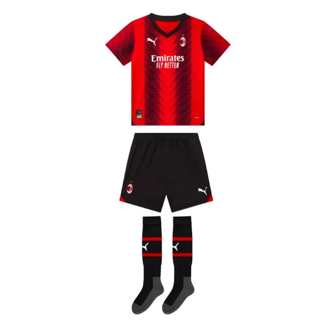 2023-2024 AC Milan Home Mini Kit