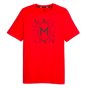 2023-2024 AC Milan FtblCore Graphic Tee (Red)
