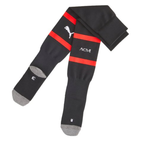 2023-2024 AC Milan Home Socks (Black)