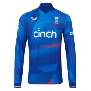 2023 England ODI Pro Long Sleeve Jersey (Blue)