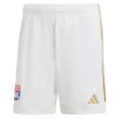 2023-2024 Olympique Lyon Home Shorts (White)