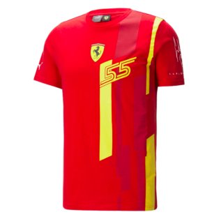 2023 Ferrari Sainz Spanish GP T-Shirt (Red)