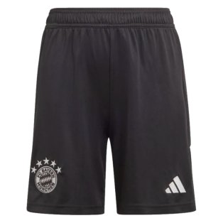 2023-2024 Bayern Munich Goalkeeper Shorts (Black) - Kids