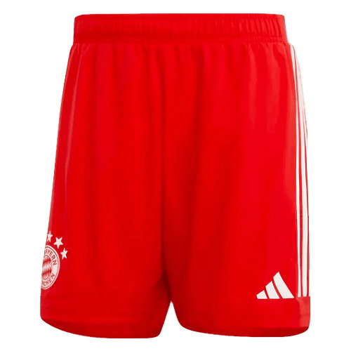 2023-2024 Bayern Munich Authentic Home Shorts (Red)