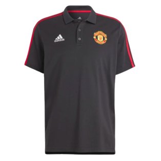 2023-2024 Man Utd DNA Polo Shirt (Black)