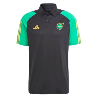 2023-2024 Jamaica Core Polo Shirt (Black)