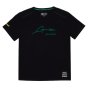 2023 Aston Martin Lifestyle Alonso T-Shirt (Black)