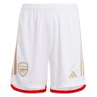 2023-2024 Arsenal Home Shorts (White) - Kids